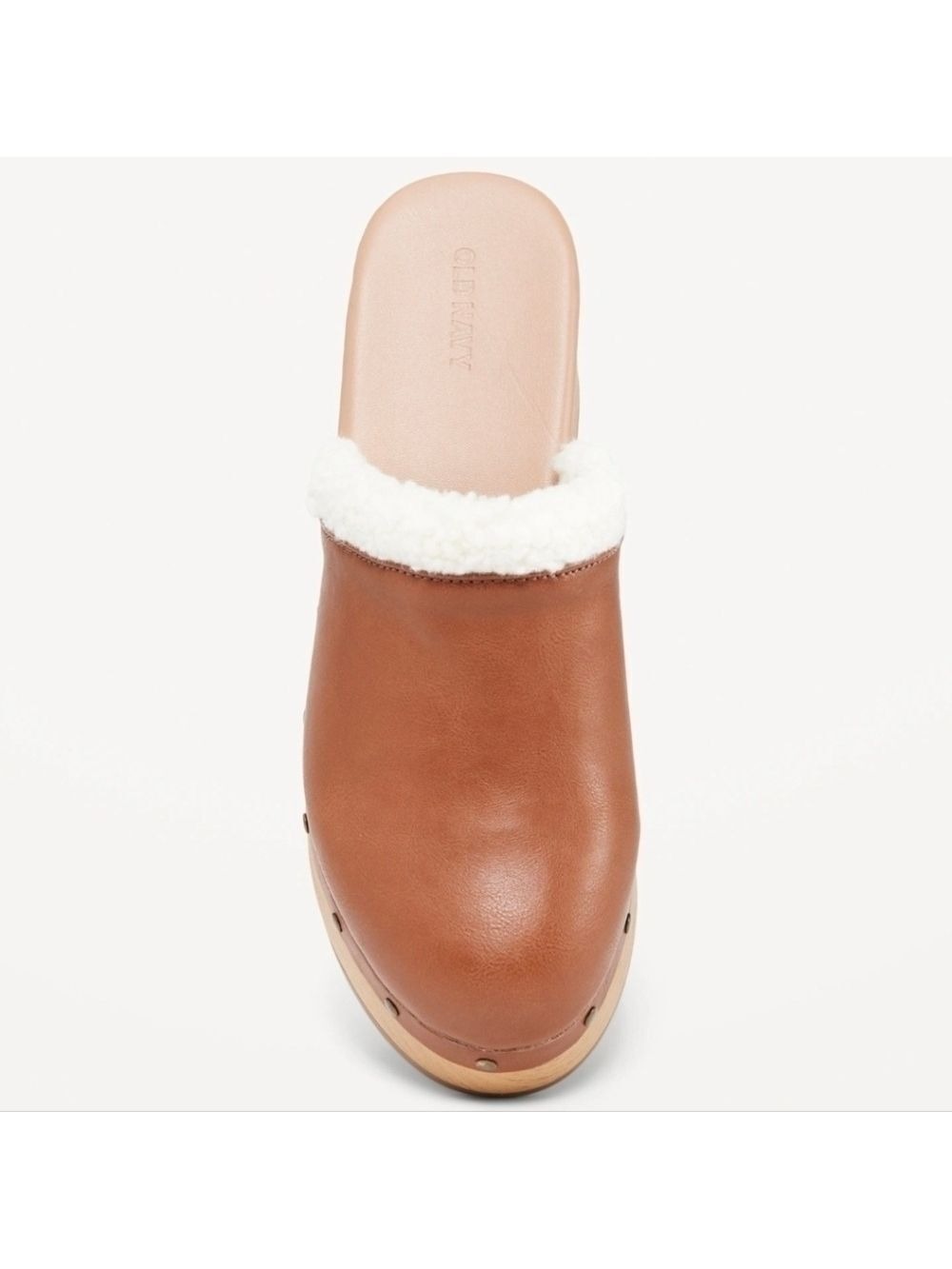 8 • Old Navy • Faux-Leather Sherpa-Lined Clogs - Picture 3 of 5